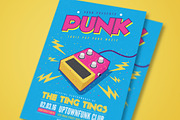 Pop Punk Music Flyer, a Flyer Template by Guuver (Thumbnail 2 of 3)