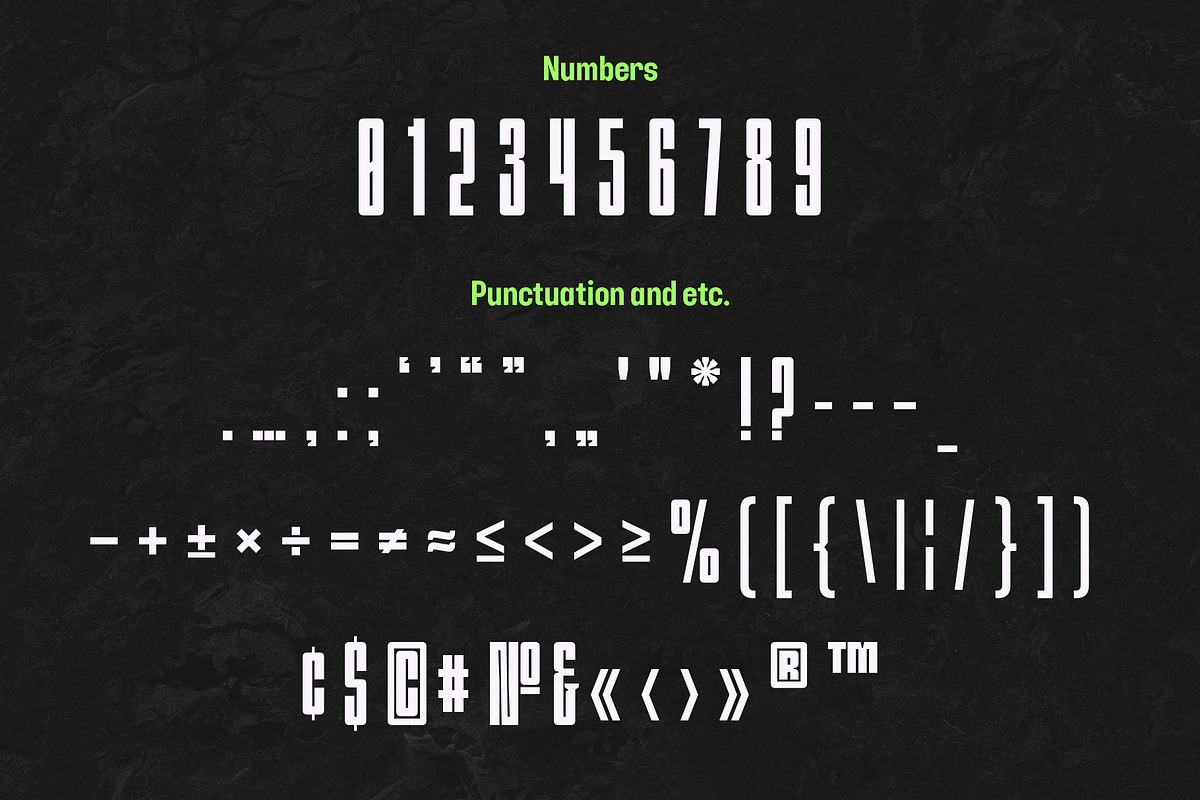 YNF Telegraph | Unicase sans serif, a Sans Serif Font by YNF (Photo 7 of 20)