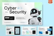 Cybersecurity AI Pitch Deck, a Presentation Template by FIBRINOSÄ (Thumbnail 2 of 7)
