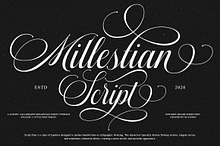 Millestian Script | 11 Font Style