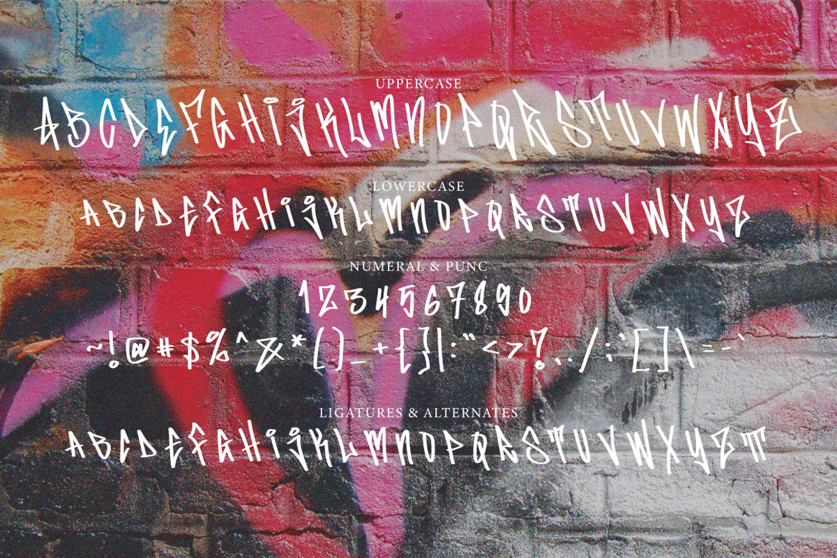 Arlians - Graffiti Font, a Handwritten Font by tebaltipislab (Photo 8 of 8)