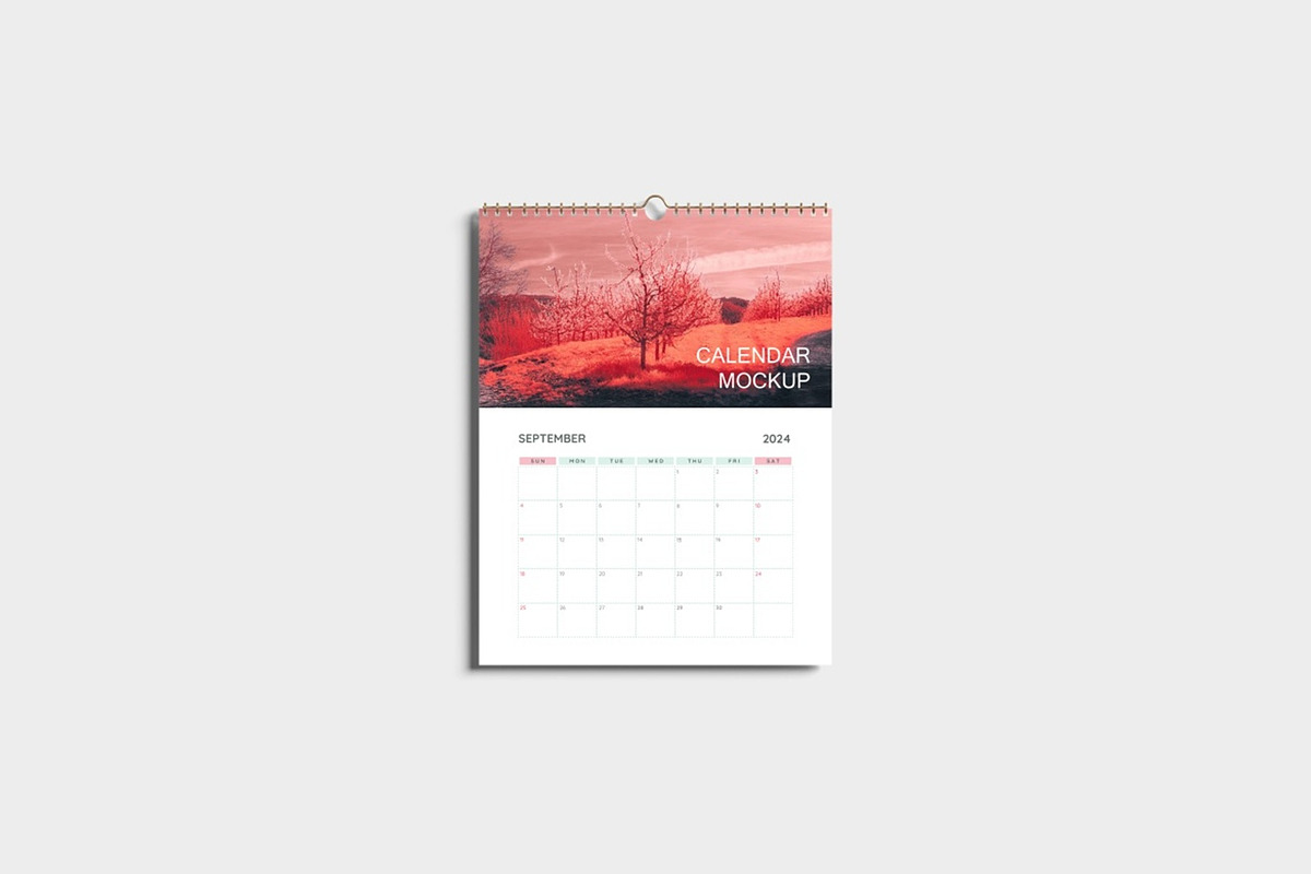 Calendar Mockup, a Product Mockup by Sweetdady (Photo 4 of 6)