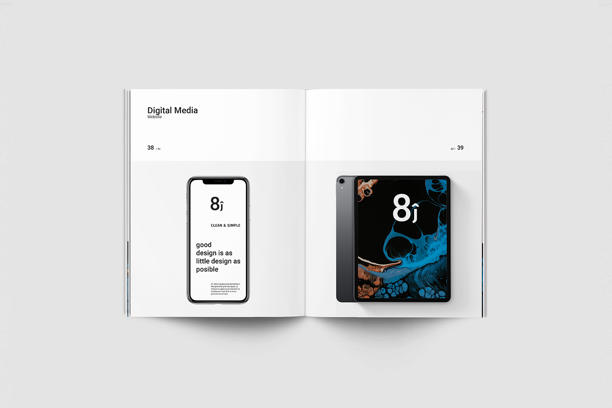 Re-Branding Guidelines, a Brochure Template by silukEight (Photo 15 of 20)