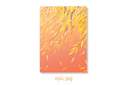 Weeping Willow Branches, a Decorative Illustration by Valentyna Smordova (Thumbnail 7 of 7)