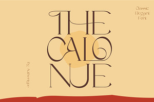 The Calonue Classic & Elegant Font