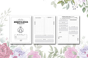Mindfulness Daily Journal, a Stationery Template by design_hut (Thumbnail 2 of 3)