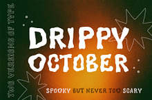 Drippy October Font