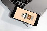 Cats and Coffee, an Animal Illustration by Raafeya's Crafts (Thumbnail 7 of 8)