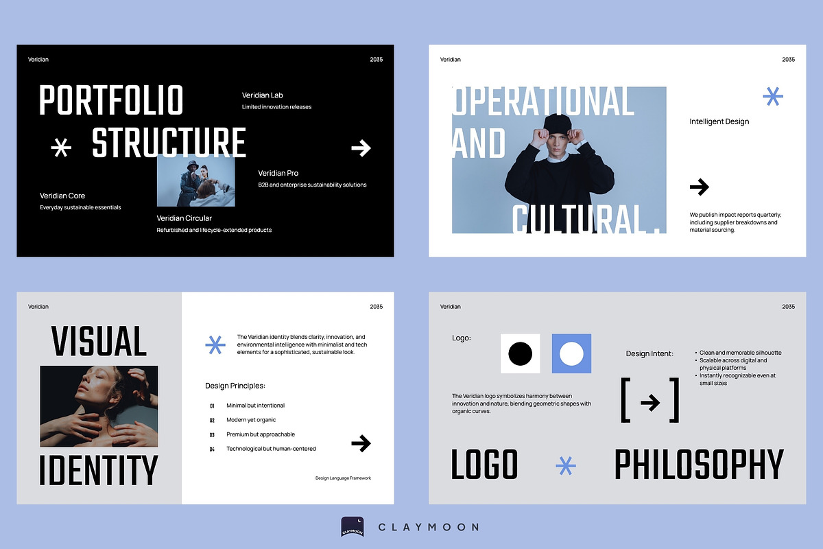 Bold Brand Identity Presentation, a Presentation Template by Claymoon Lab (Photo 4 of 7)