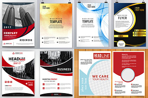 120 Creative Business Flyers Bundle