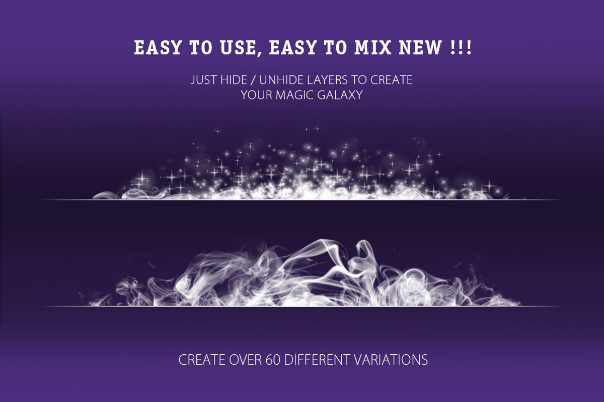 Magic Galaxy [Dvider Generator], a Templates & Theme by CleanLines (Photo 2 of 4)