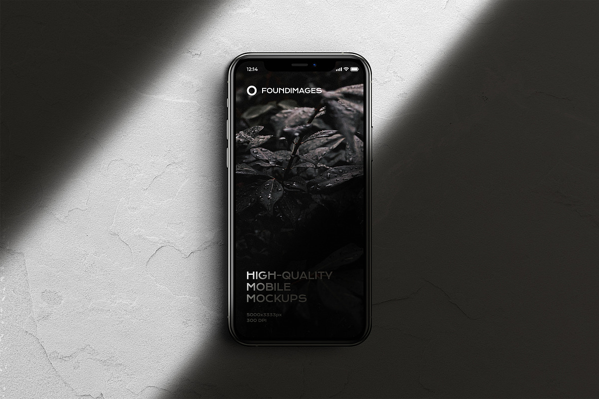 72 iphone device mockup bundle, an iPhone Mockup by FoundImages (Photo 48 of 84)