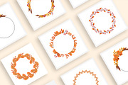 Autumn Leaves Watercolor vector set, a Pattern Graphic by alia.kurianova (Thumbnail 7 of 9)