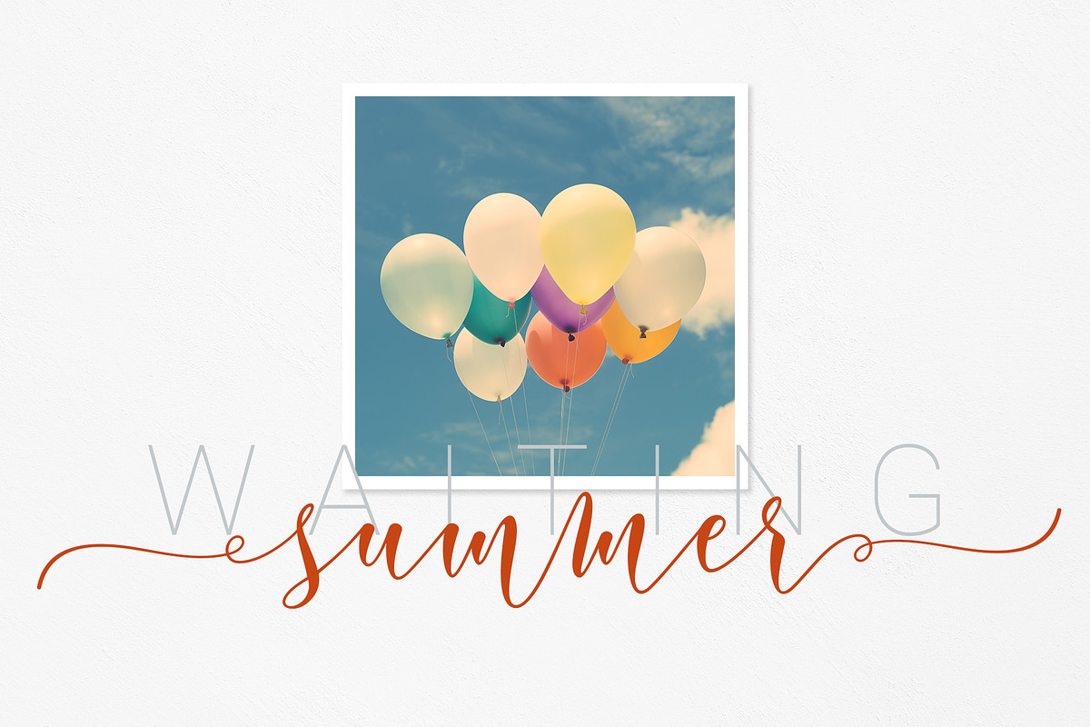 Update! Rosetica Smooth Script, a Script Font by FadeLine Studio (Photo 2 of 9)