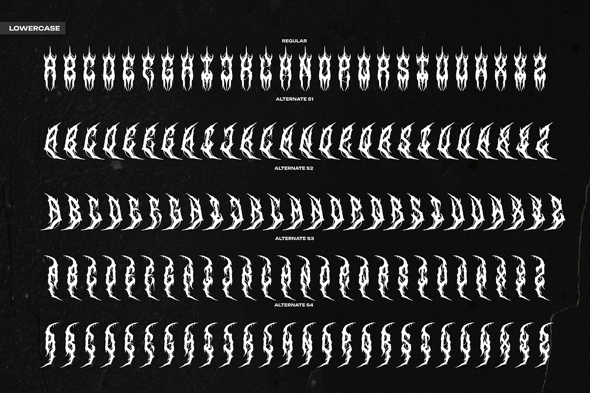 Omenist | Black Metal Typeface, a Blackletter Font by Denustudios (Photo 12 of 12)