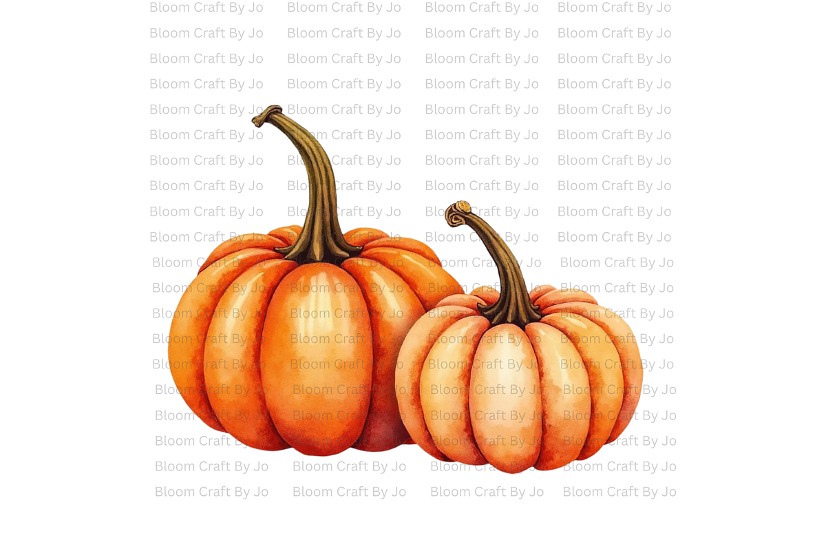 Dusty Orange Pumpkins, a Decorative Illustration by Bloom Craft Creations (Photo 11 of 12)