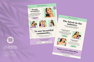 5 Canva Email Newsletter Templates