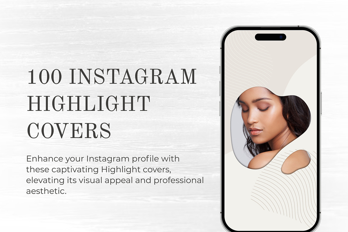 Instagram Highlight Story Covers, a Social Media Template by VeliusCreativeStudio (Photo 2 of 6)