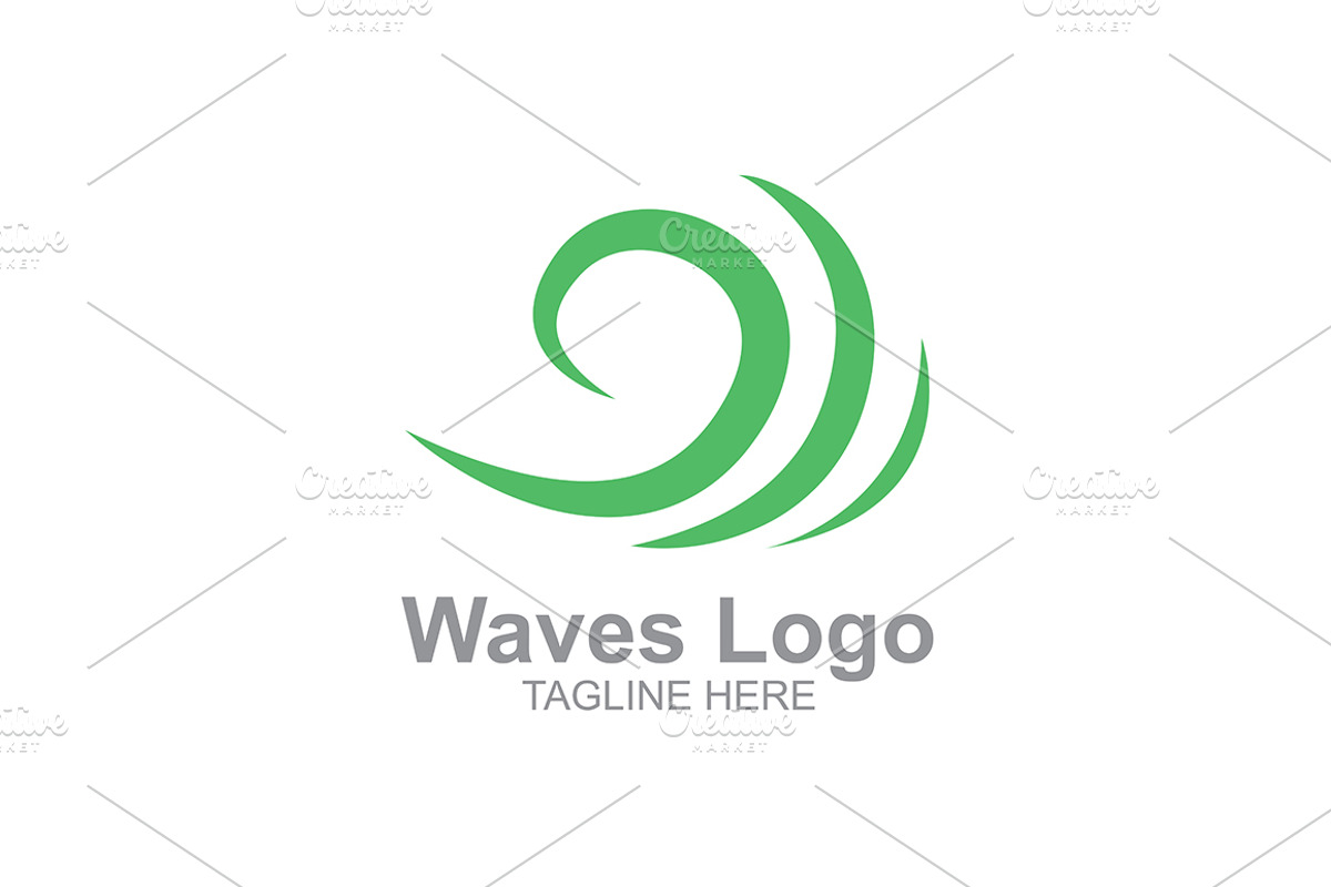 20 Logo Sea & Waves Templates Bundle, a Branding & Logo Template by Friendesigns (Photo 11 of 21)