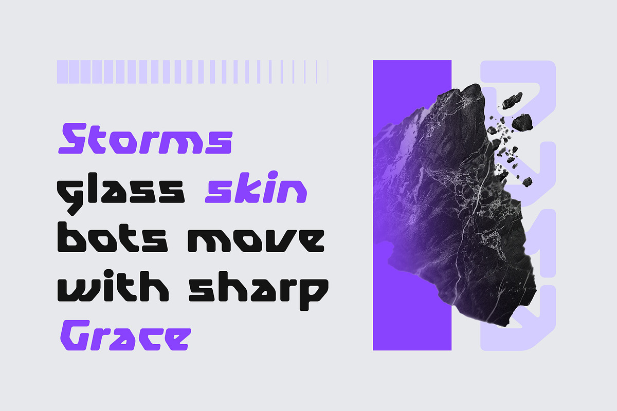 CS Elroy – Techno Font, a Sans Serif Font by Craft Supply Co. (Photo 2 of 8)