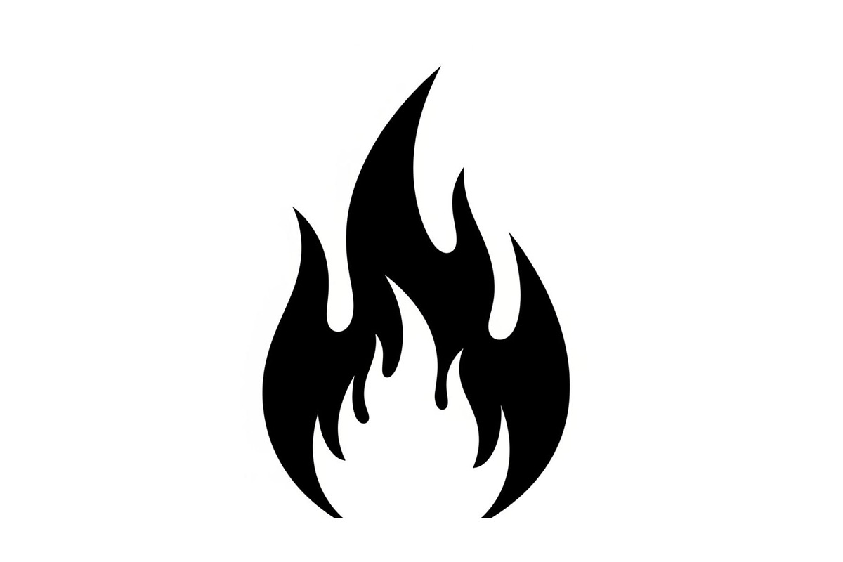 Minimal Flame Fire Icon Bundle, an Icon by Artivon (Photo 9 of 10)
