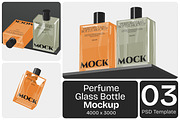 Perfume Glass Bottle Mockup, a Packaging Mockup by Permadi Creative (Thumbnail 1 of 5)