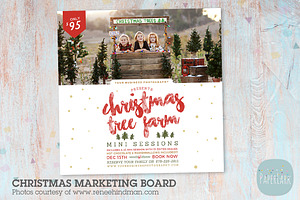IC036 Christmas Marketing Board