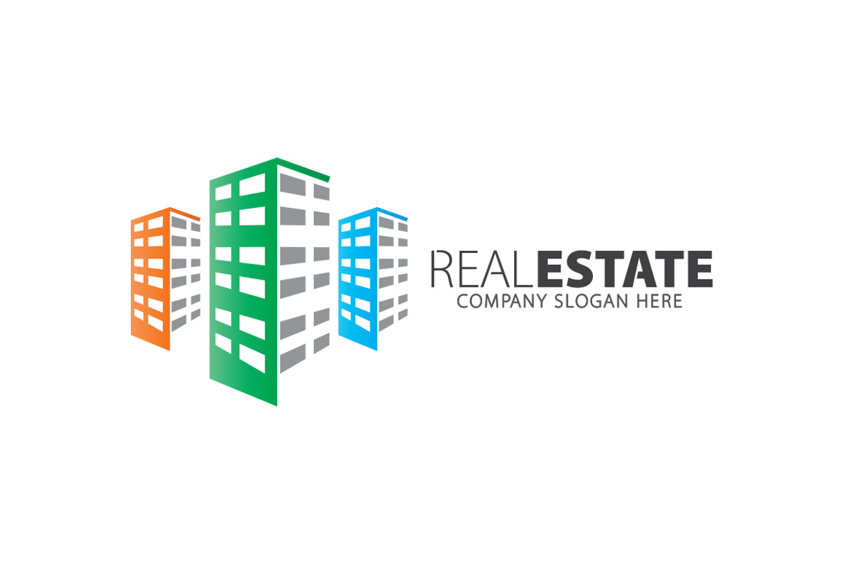 Real Estate-Building Logo, a Branding & Logo Template by Creative Dezing (Photo 1 of 5)