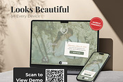 Dusty Green Wedding Website, a Landing Page Template by Everyday Perfection (Thumbnail 5 of 13)