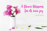 Saintpaulia, a Script Font by Tabita's shop (Thumbnail 4 of 7)