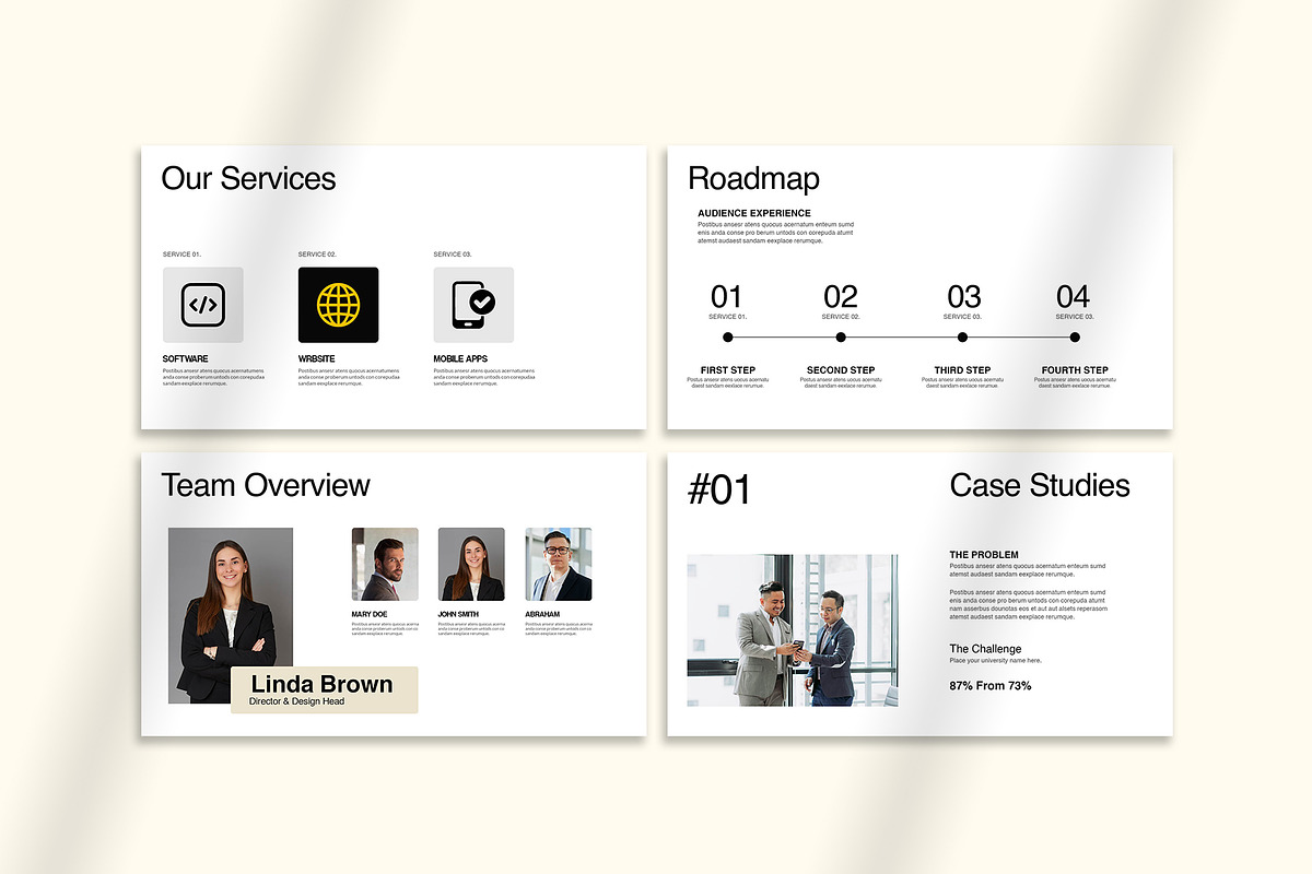 Brand Proposal Presentation Template, a Presentation Template by Oriofix (Photo 6 of 8)