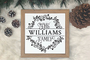 Family Monogram Frames SVG Bundle, an Object Graphic by Dasagani (Thumbnail 4 of 8)