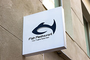 Modern Fish Restaurant Logo, a Branding & Logo Template by YUDesignStore (Thumbnail 3 of 12)