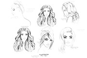 Procreate face stamps, a Brush Add-On by MajorArtTm (Thumbnail 3 of 3)