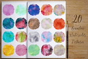 60%Off Watercolor Kit + Free Brushes, a Texture Illustration by Olya Creative (Thumbnail 4 of 12)