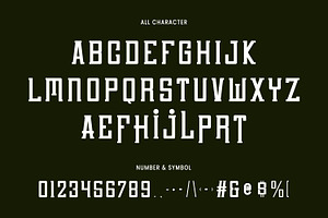 Corner Field Slab Serif Display Font