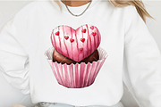 Valentine’s Day Sweets Clipart, an Illustration by OK Design (Thumbnail 6 of 6)