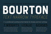 60% OFF Bourton Text Narrow Typeface, a Sans Serif Font by Kimmy Design (Thumbnail 2 of 18)