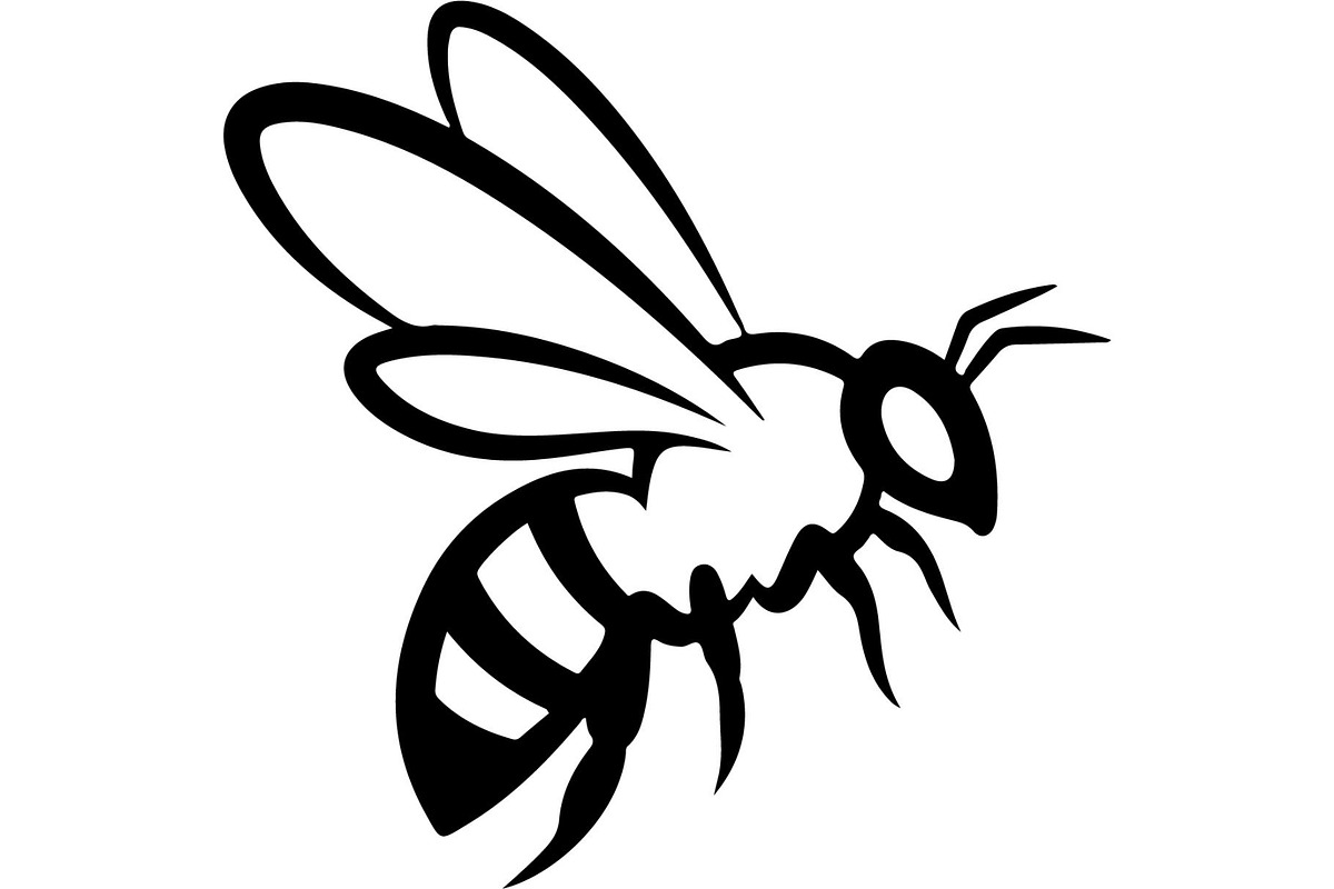 Bee Silhouette Bundle, a Background Graphic by Creativeshirt (Photo 4 of 18)