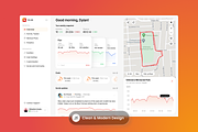 Health and Fitness Dashboard, a Websites & App Template by SLAB! Design (Thumbnail 3 of 3)
