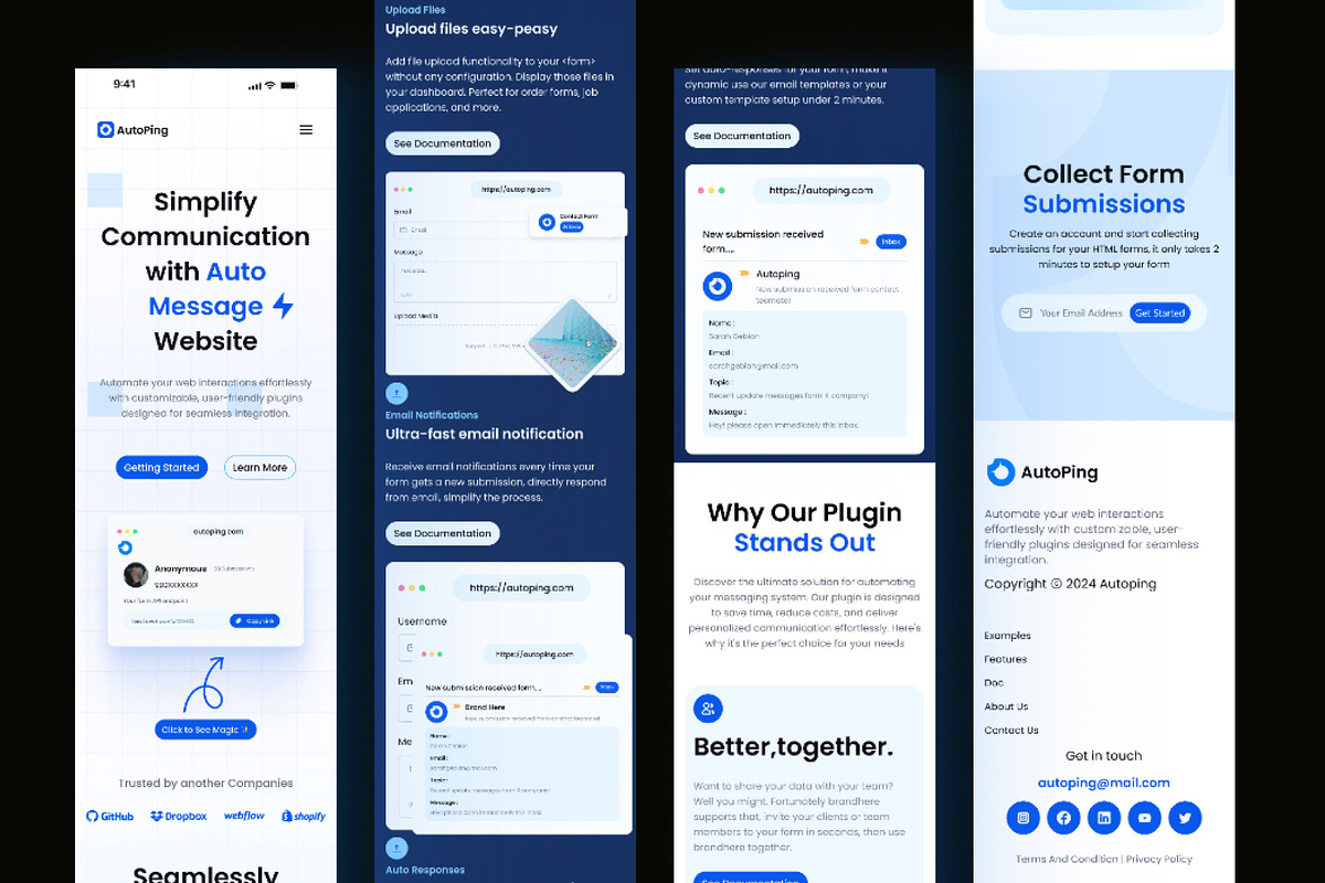 Auto Message Programming Landingpage preview 7