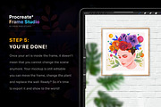 Procreate Frame Studio — Mockups, a Product Mockup by Frisk Shop (Thumbnail 11 of 15)