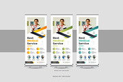 Medical, hospital roll up banner set, a Card Template by Pavel_design (Thumbnail 8 of 11)
