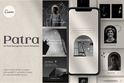 Patra - Instagram Canva Template, a Social Media Template by ZAF Studio (Thumbnail 1 of 7)