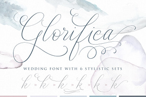 Glorifica Wedding Font