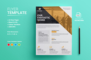 Corporate Flyer, a Flyer Template by GenerousArt