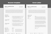 Cv template, a Resume Template by paulresume (Thumbnail 3 of 4)