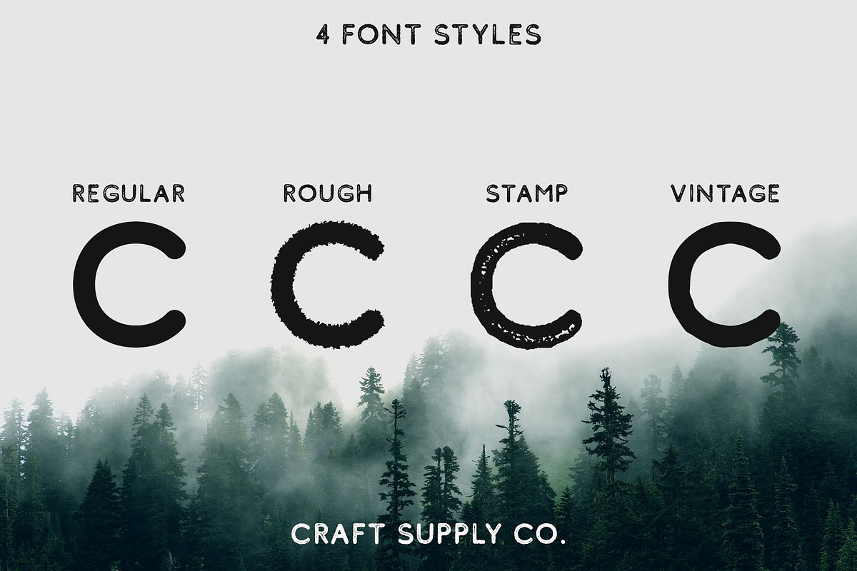 Comodo Font Family + Illustrations preview 4