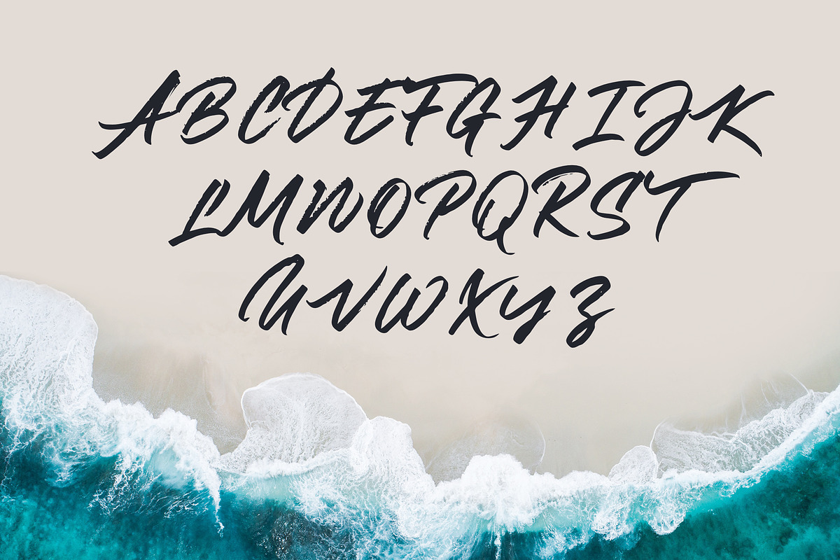 Modestine Script, a Script Font by kavoon (Photo 6 of 9)