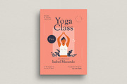 Yoga Class Flyer, a Flyer Template by Guuver (Thumbnail 1 of 2)